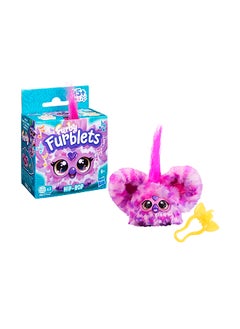 Furby Furblets Hip-Bop Mini Friend, 45+ Sounds, Hip Hop Music & Furbish Phrases, Electronic Plush Toys for Girls & Boys 6 Years & Up, Pink & Purple  - Image 1