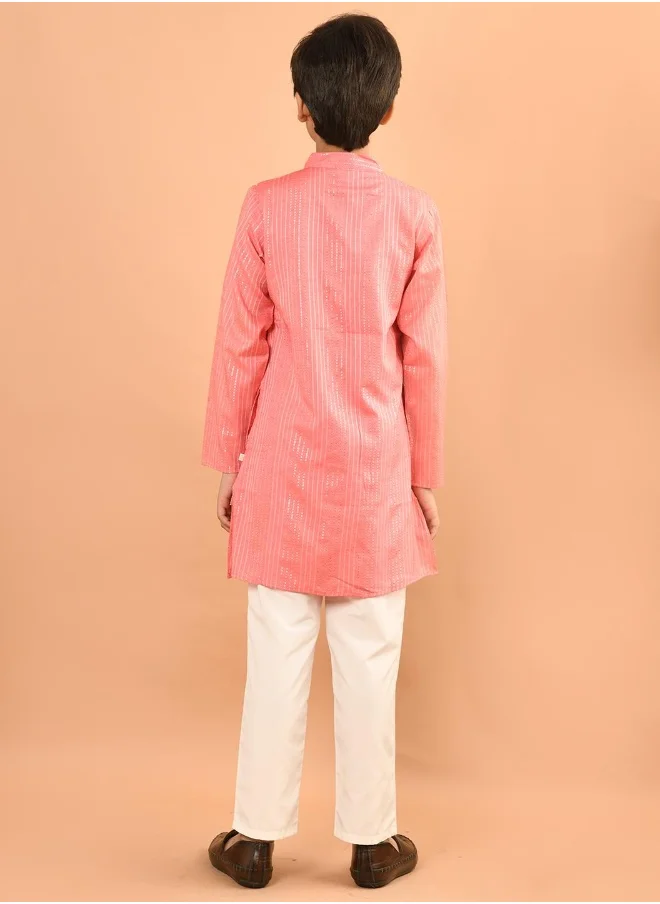 LILPICKS Embellished Kurta Pajama Set