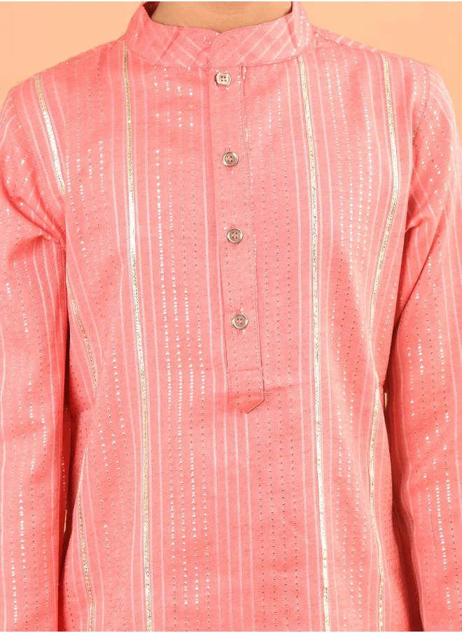 LILPICKS Embellished Kurta Pajama Set