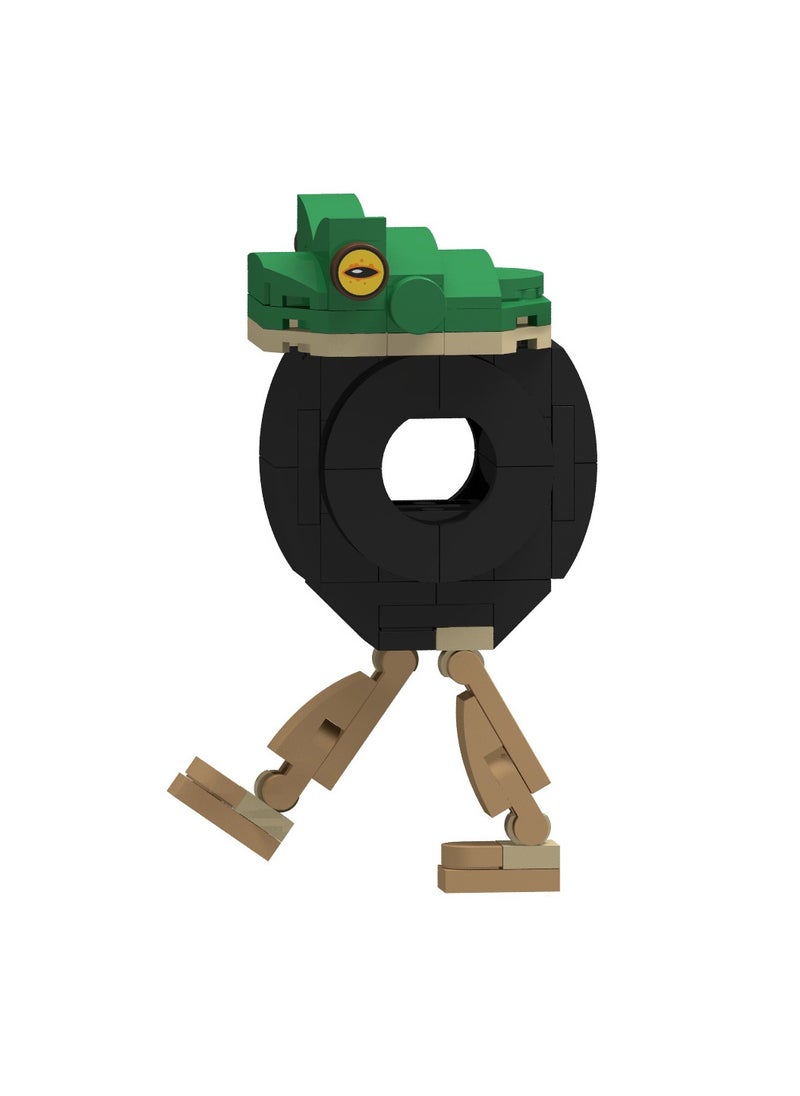 General AI Shanhaijing Boneca Ambalam wheel frog building block model handmade toys, start the fantasy puzzle journey, suitable for collection  - Image 4