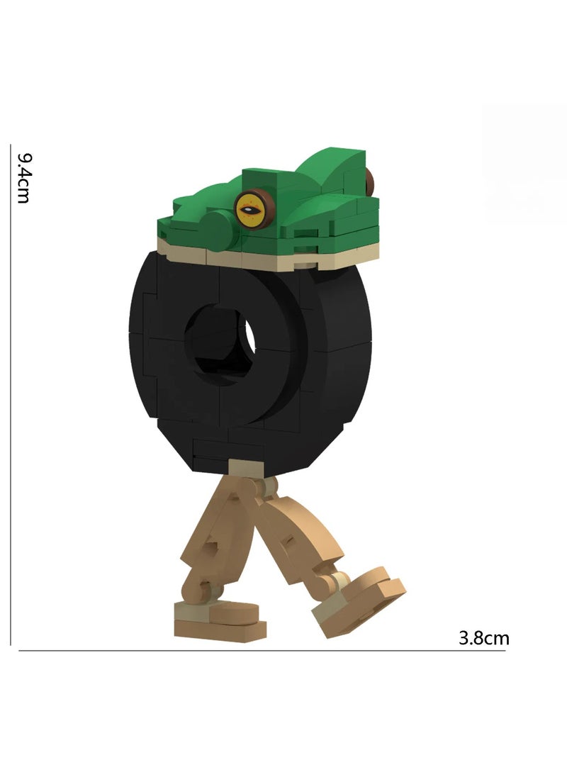 General AI Shanhaijing Boneca Ambalam wheel frog building block model handmade toys, start the fantasy puzzle journey, suitable for collection  - Image 5