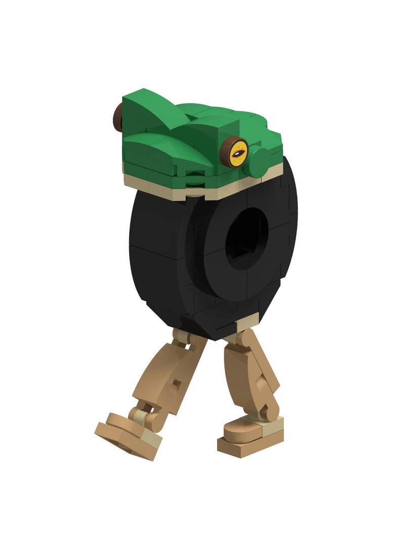 General AI Shanhaijing Boneca Ambalam wheel frog building block model handmade toys, start the fantasy puzzle journey, suitable for collection  - Image 3