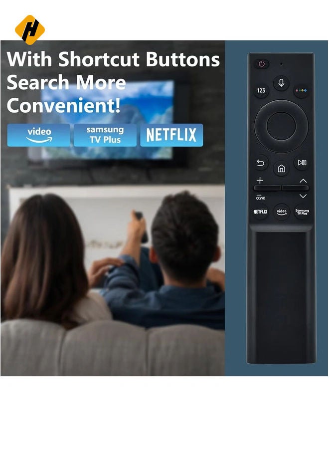 HuHa Original Voice Remote Control - BN59-01363A for Samsung Smart TV Compatible with QLED Series with battery - Image 3