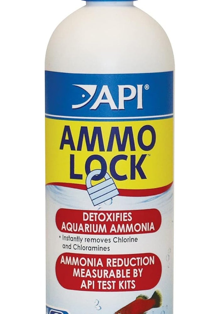 API Ammo-Lock Ammonia Detoxifier, 16 Oz Liquid for Fresh and Saltwater Aquariums - Image 1