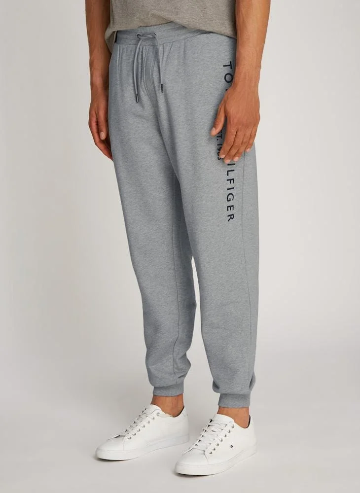 TOMMY HILFIGER Drawstring Logo Print Sweatpants