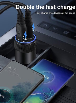 Car Charger Adapter, AILKIN USB Multi Port Cigarette Lighter Fast Charging Power Block Plug for iPhone 14 13 Pro Max XR, Samsung Galaxy S21 Ultra S8, LG, Moto, 3.4A Dual Cargador Carr - pzsku/Z889687803B9C42F2F2BEZ/45/_/1721479413/b5840fa8-2cd8-4bfe-93a4-b94d742b8487