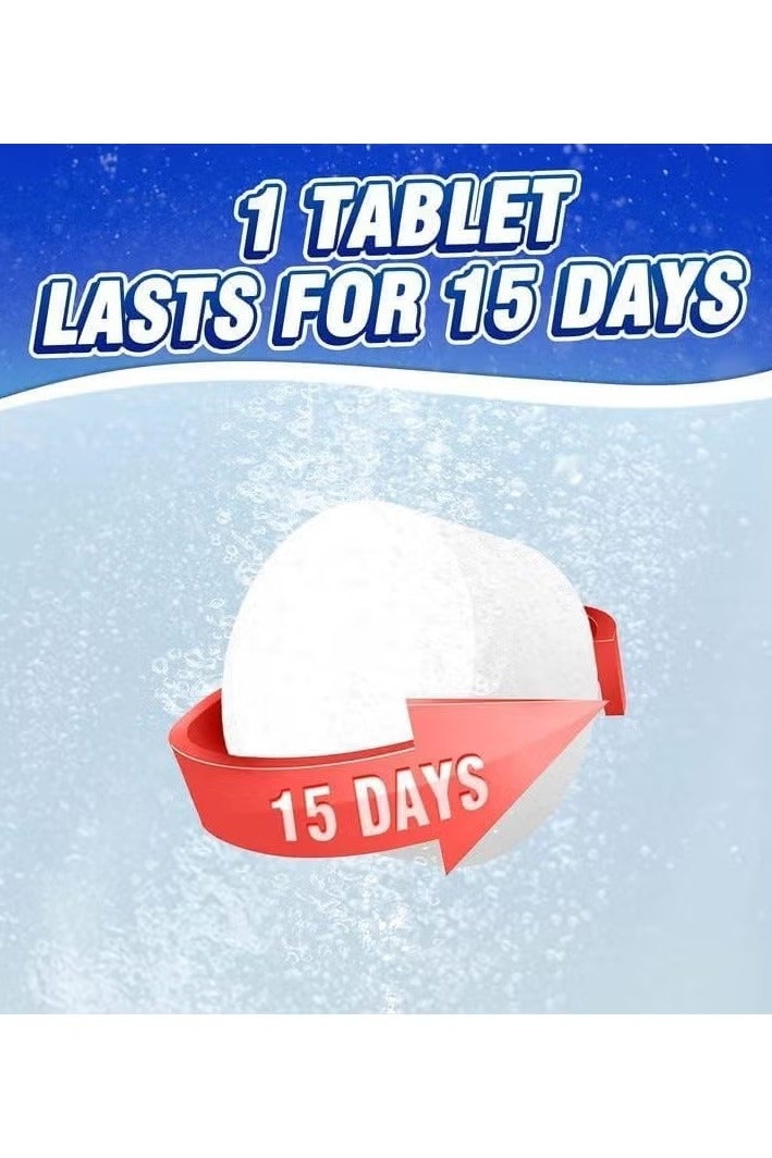 إيلهو جهاز تنظيف صحن المرحاض، جهاز تنظيف صحن المرحاض التلقائي مع المبيض، جهاز تنظيف خزان المرحاض الدائم مع تكنولوجيا الإفراج المستدام، جهاز تنظيف المرحاض المنزلي مع سهولة التشغيل - 12 حزمة - Image 3