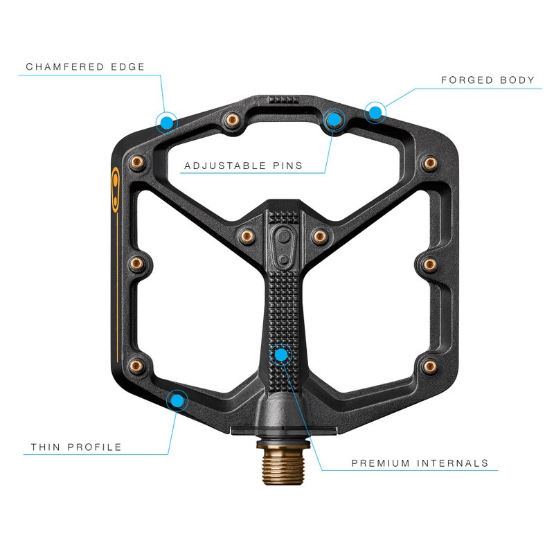 Crankbrothers Stamp 11 Large Black & Gold - Image 3
