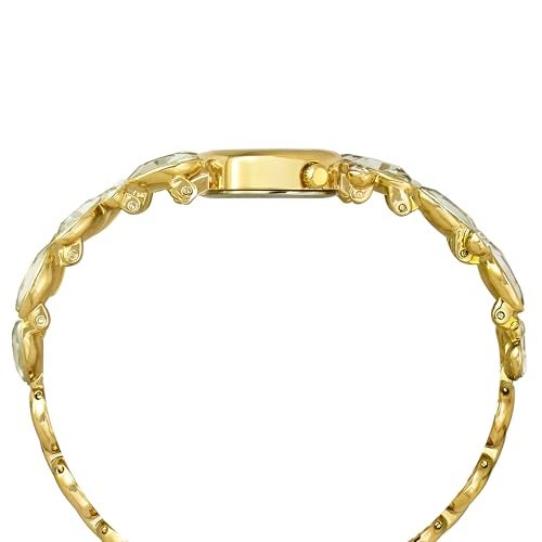 TIMEX Fria Analog Watch for Women with White Oval Dial & Gold Brass Bracelet Band Water Resistant Women's Wrist Watches - TWEL20901 - Image 5