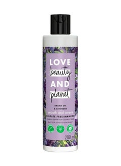 Smooth Serene Shampoo With Argan Oil And Lavender, Paraben And Dye Free 200Ml