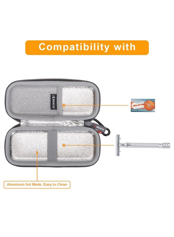 RLSOCO Case for Merkur Futur 23C/33C/34C/37C/38C Razor & works with Schick Razor - Image 3