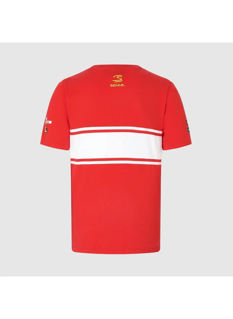 Ayrton Senna  AS FW MENS LEGACY PATCHWORK SENNA TEE for Men | Best Price UAE