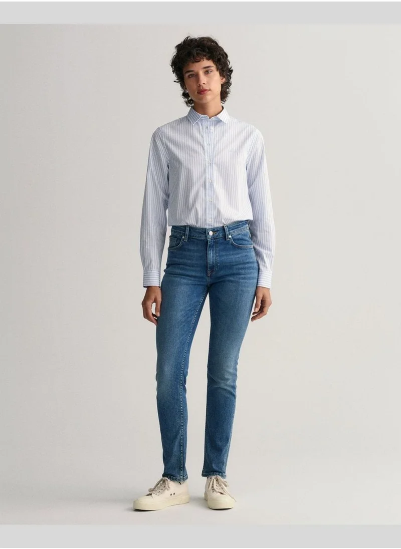 غانت GANT Farla Slim Fit Super Stretch Jeans