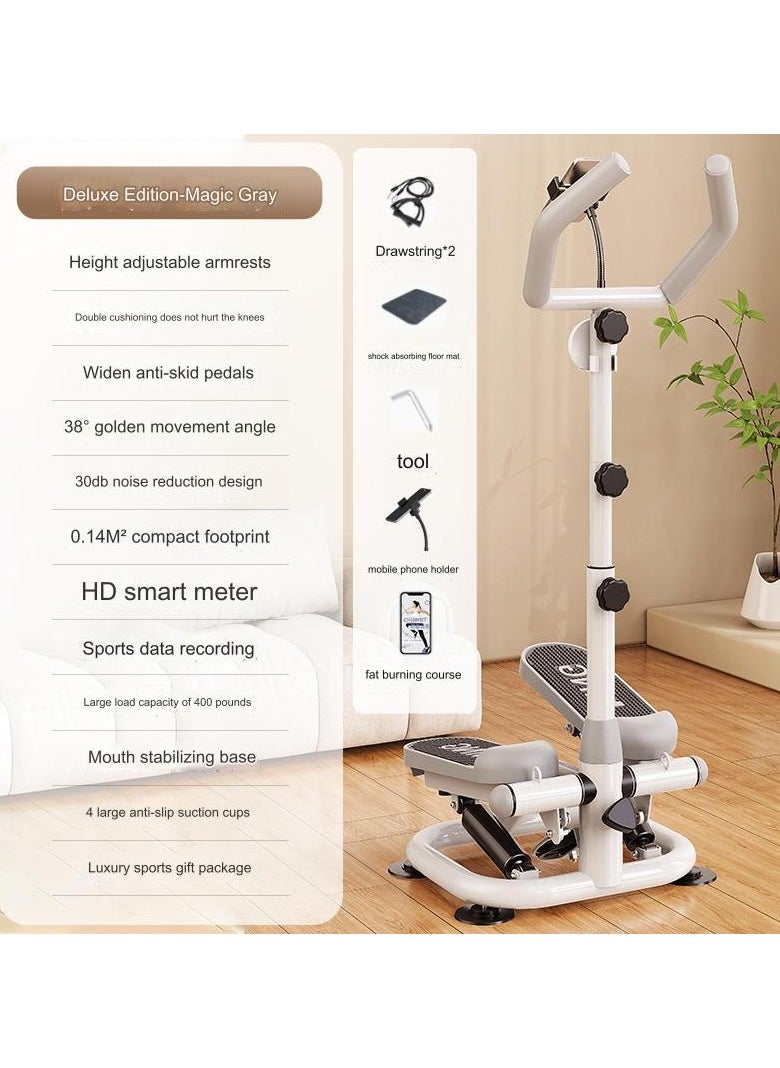Generic Exercise Mini Stepper Aerobic Stepper Exercise Stepper with Handlebar  - Image 2
