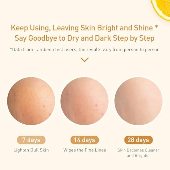 LANBENA Vitamin C Facial Serum Anti Aging Brightening Whitening Skin Serum 15 ml - Image 3