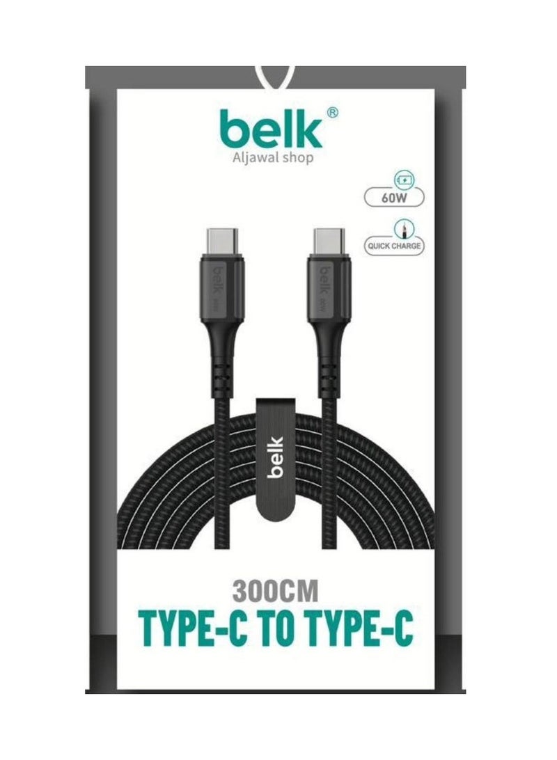 BELK TYPE-C to TYPE-C CABLE