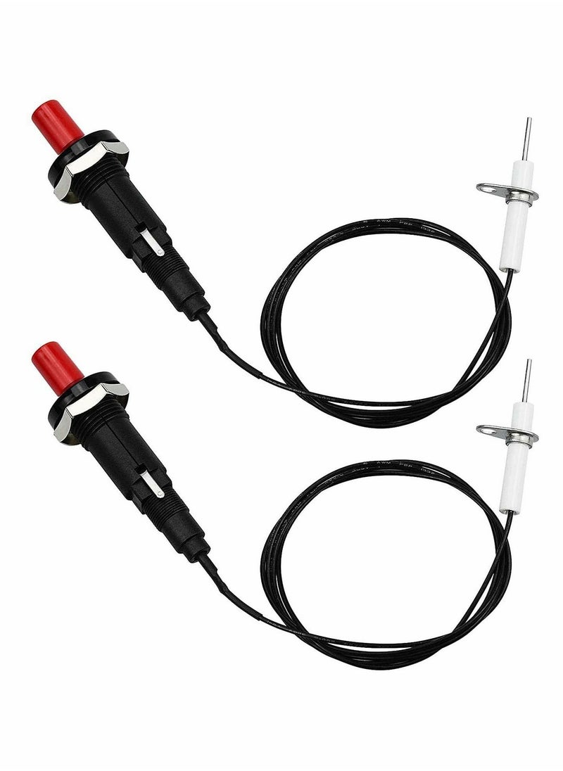 Y&D Piezoelectric Igniter, 30cm Long Propane Push Button Piezo Igniter Kit  - Image 1