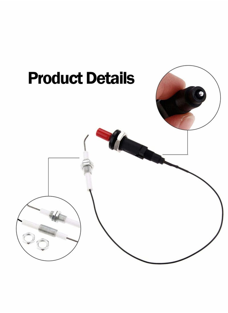 Y&D Piezoelectric Igniter, 30cm Long Propane Push Button Piezo Igniter Kit  - Image 4