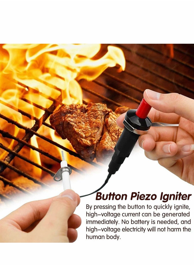 Y&D Piezoelectric Igniter, 30cm Long Propane Push Button Piezo Igniter Kit  - Image 2