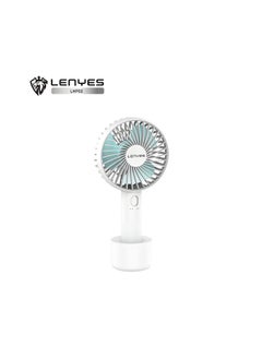 Lenyes LENYES LHF02 Portable Rechargeable Desk Fan with Adjustable Speeds and Quiet Operation for Home, Office, and Outdoor Use  - Image 1
