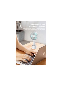 Lenyes LENYES LHF02 Portable Rechargeable Desk Fan with Adjustable Speeds and Quiet Operation for Home, Office, and Outdoor Use  - Image 5