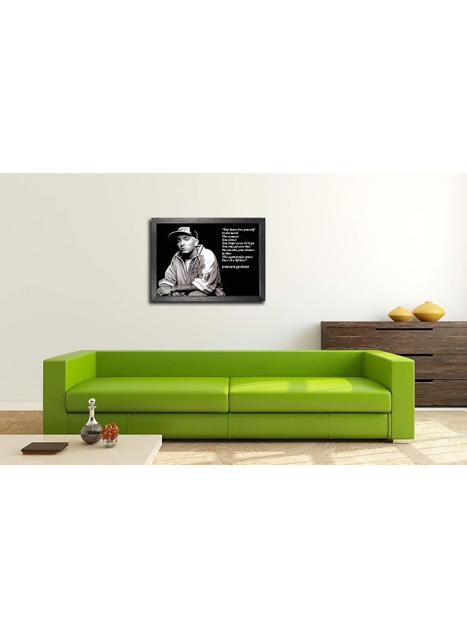 BBPosters Eminem A3 Unframed American Rapper Music Star Poster Inspirational Quote Photo Picture - Image 3