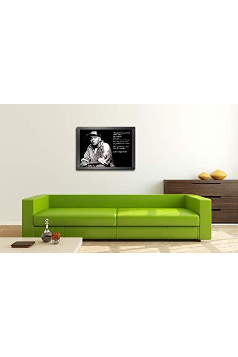 BBPosters Eminem A3 Unframed American Rapper Music Star Poster Inspirational Quote Photo Picture - Image 3