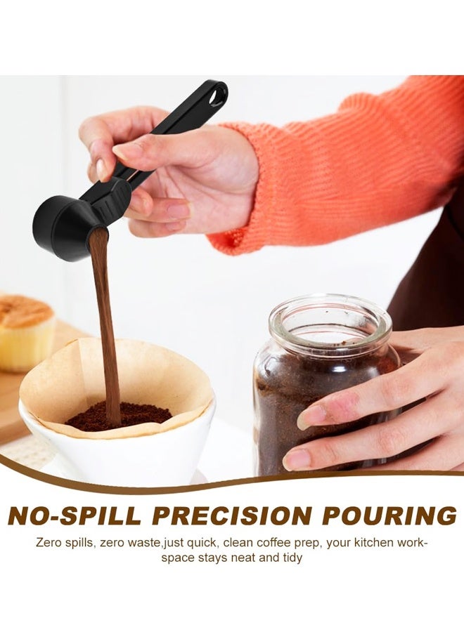 2PCS Coffee Scoop with Funnel, Measuring Spoon for Ground Coffee and Protein Powder - Image 5