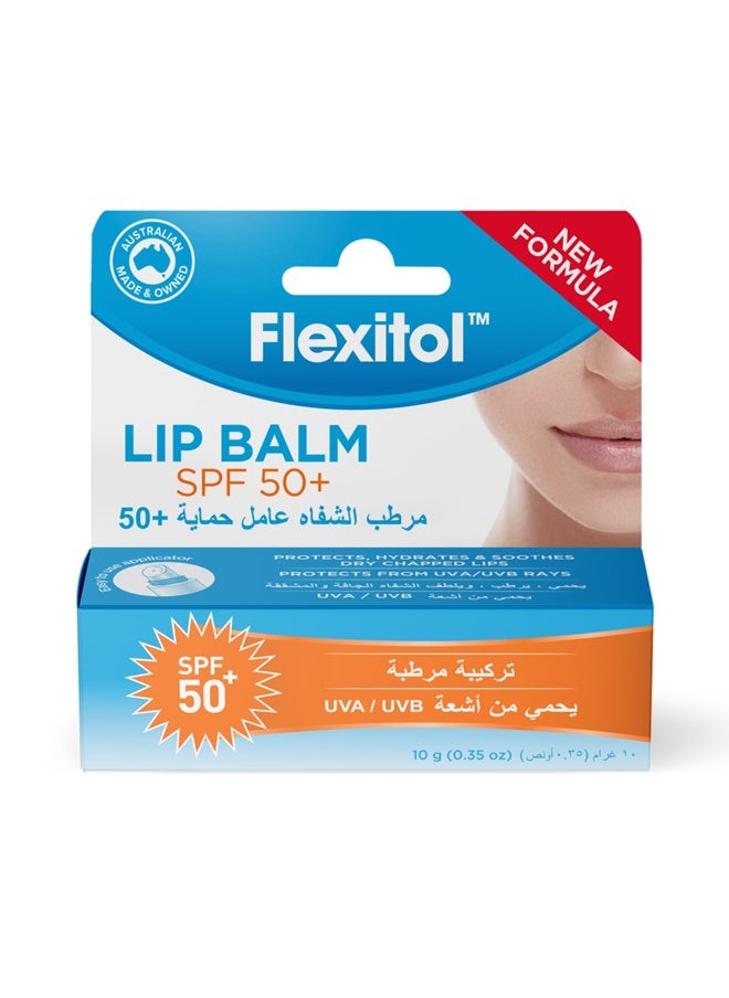 Flexitol Lip Balm SPF 50+: Protect, Hydrate, and Soothe Dry Lips  - Image 1