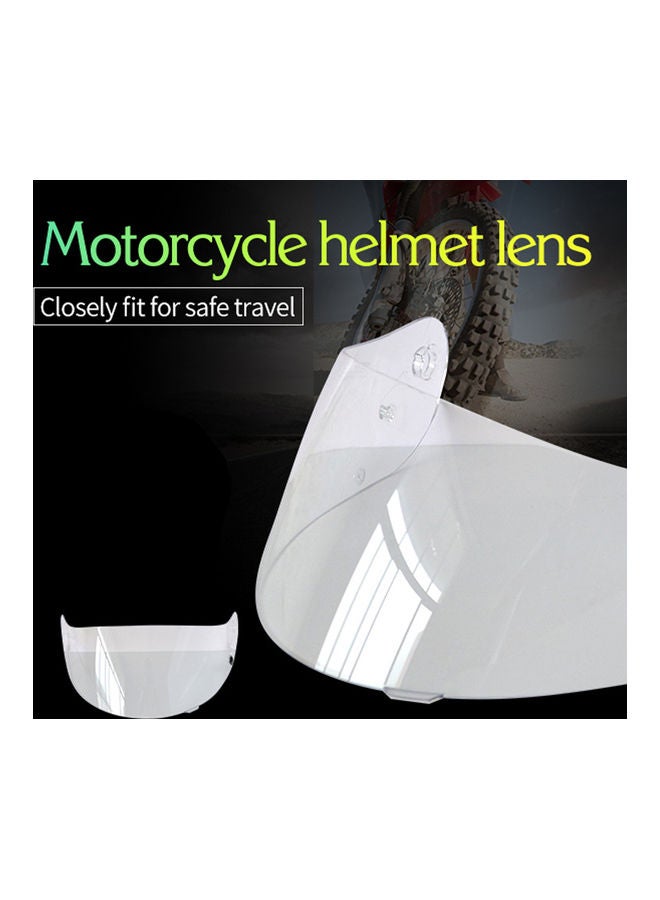 NIBEMINENT Motorcycle Anti-Scratch Wind Shield Helmet Lens Visor - Image 4