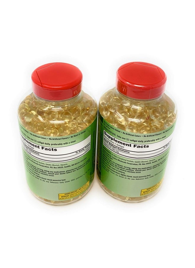 Kirkland Signature Kirkland Signature, Vitamin E 400 IU brdqt 500 Softgels (Pack of 2)  - Image 4