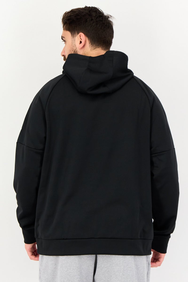 Nike Men Therma Fit Long Sleeve Outdoor Hoodies, Black - Image 4