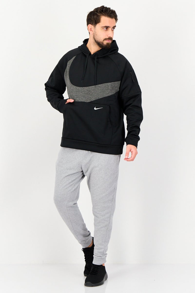 Nike Men Therma Fit Long Sleeve Outdoor Hoodies, Black - Image 3