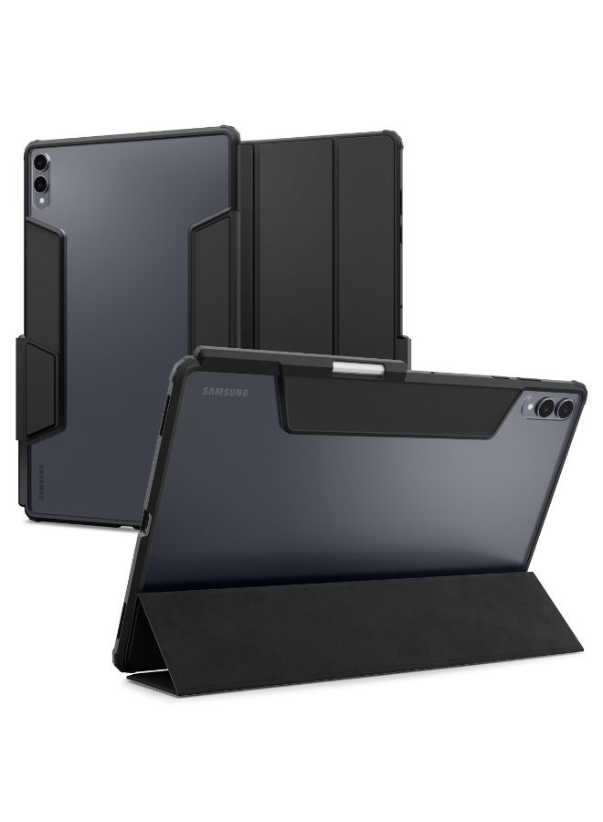 Spigen Ultra Hybrid Pro Samsung Galaxy Tab S11 ULTRA Case Cover 14.6 inch (2025) Tri-Fold Cover Clear Back with S Pen Holder - Black - Image 1