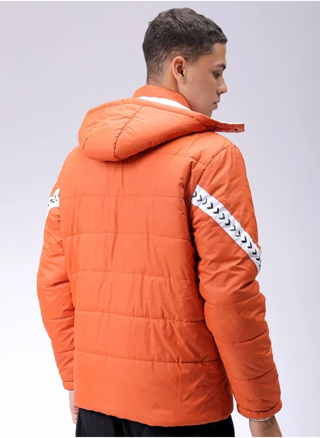 شركة المرآب الهندية Men Slim Fit Mix & Match Puffer Jackets