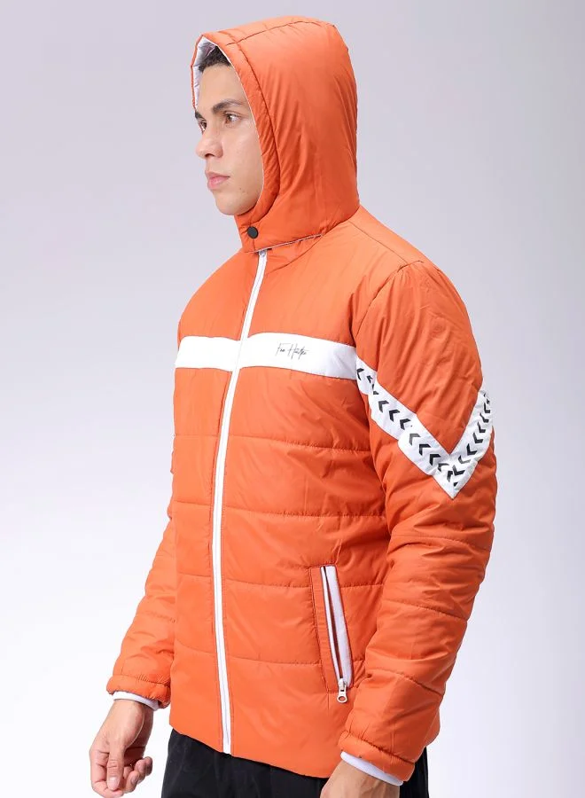 شركة المرآب الهندية Men Slim Fit Mix & Match Puffer Jackets