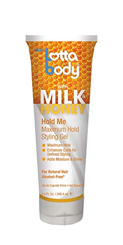 Lottabody Milk & Honey Hold Me Max Hold Styling Gel, 8.4 Ounce - Image 3