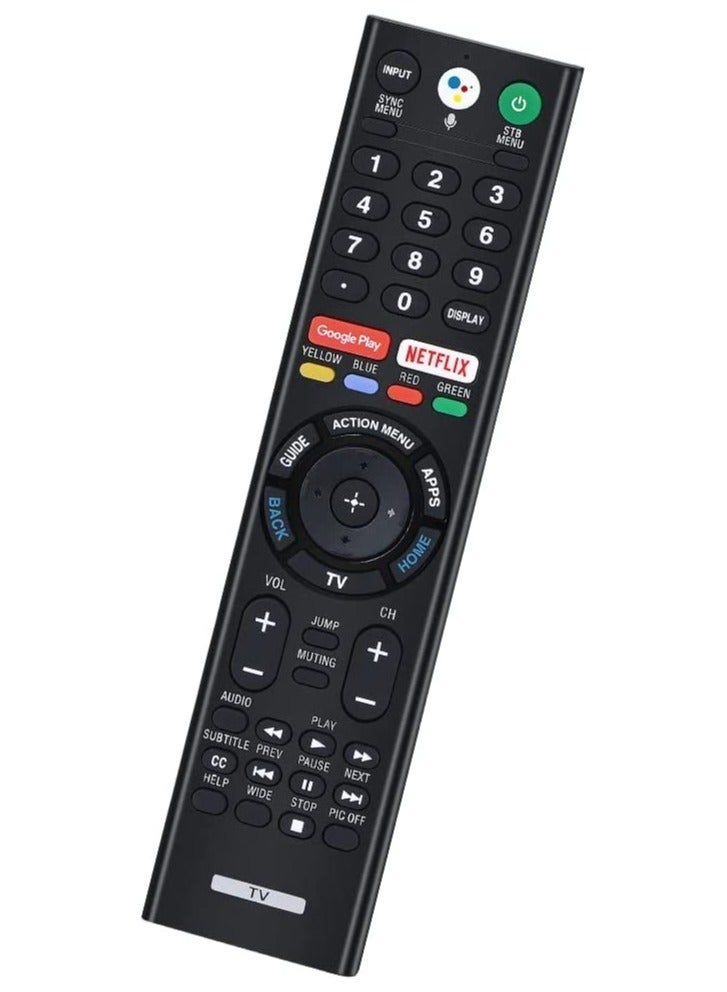 PopZa CtrlTV Remote for Sony Smart Bravia Remote, Sony Bluetooth Voice Search Mic Remote and Sony Smart Bravia Android TVs, Sony 4K UHD Crystal HDR TV - Image 1