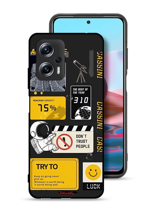 Tolwak Xiaomi Redmi Note 11T Pro 5G Protective Case Cover Astronaut Agreeable - Image 1