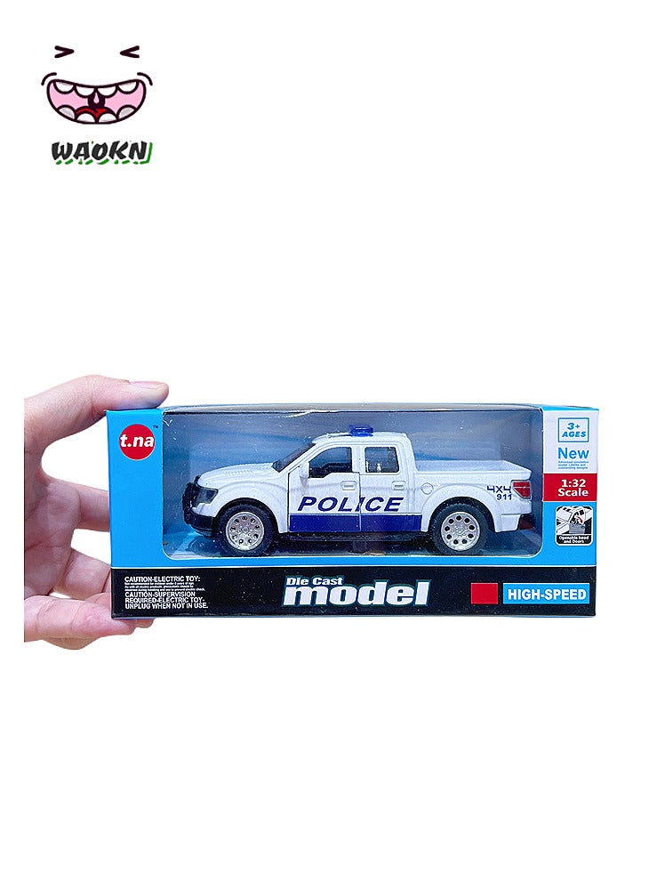 Police Car Toy - 1:32, Alloy Pull Back Police Truck | Police Trucks For Boys | Die Cast Police Cars Toy | Pull Back Police Car For Kids | Metal Toy Car | Police Cars For Kids - pzsku/Z88980F2765058FFAAF76Z/45/_/1687315947/2b60995e-1a1a-44f6-8243-3094243a310a