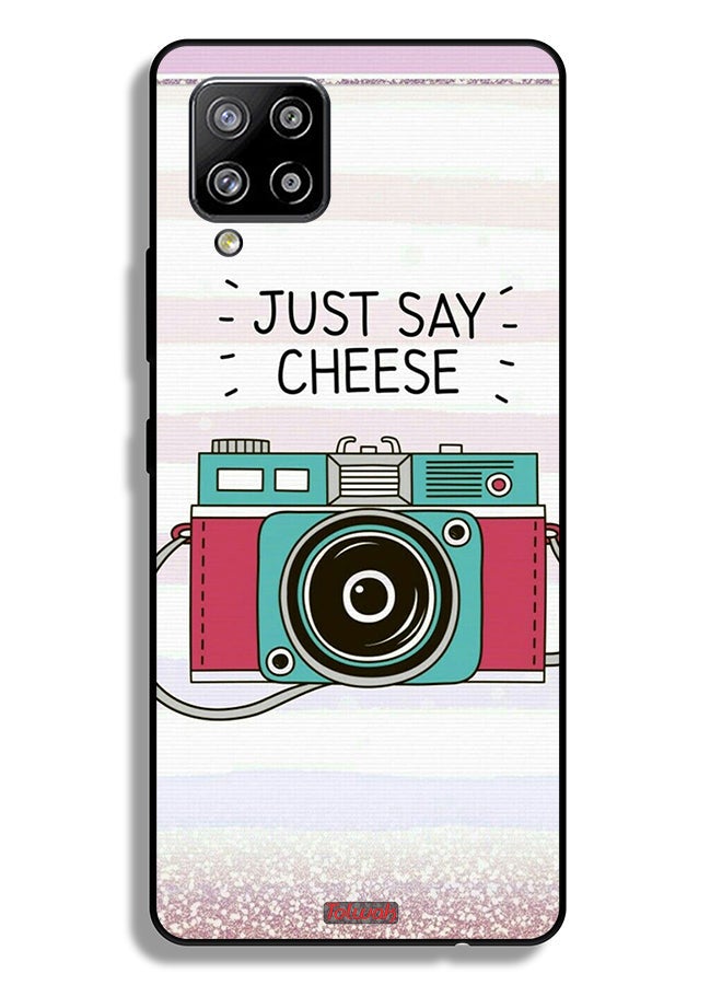 Tolwak Samsung Galaxy A42 5G Protective Case Cover Just Say Cheese - Image 1