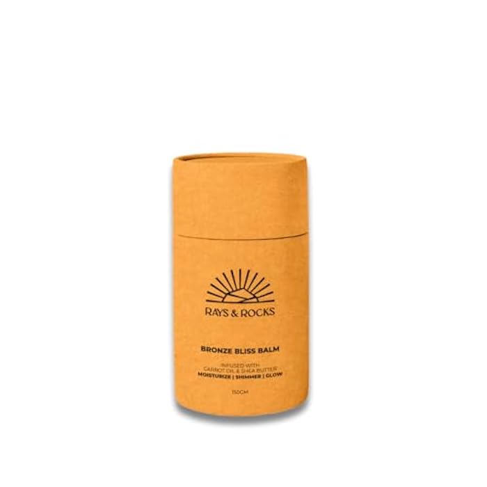 Rays & Rocks Bronze Bliss Balm, Shimmery Bronzing Balm with Moisturising Formula, 150g - Image 2