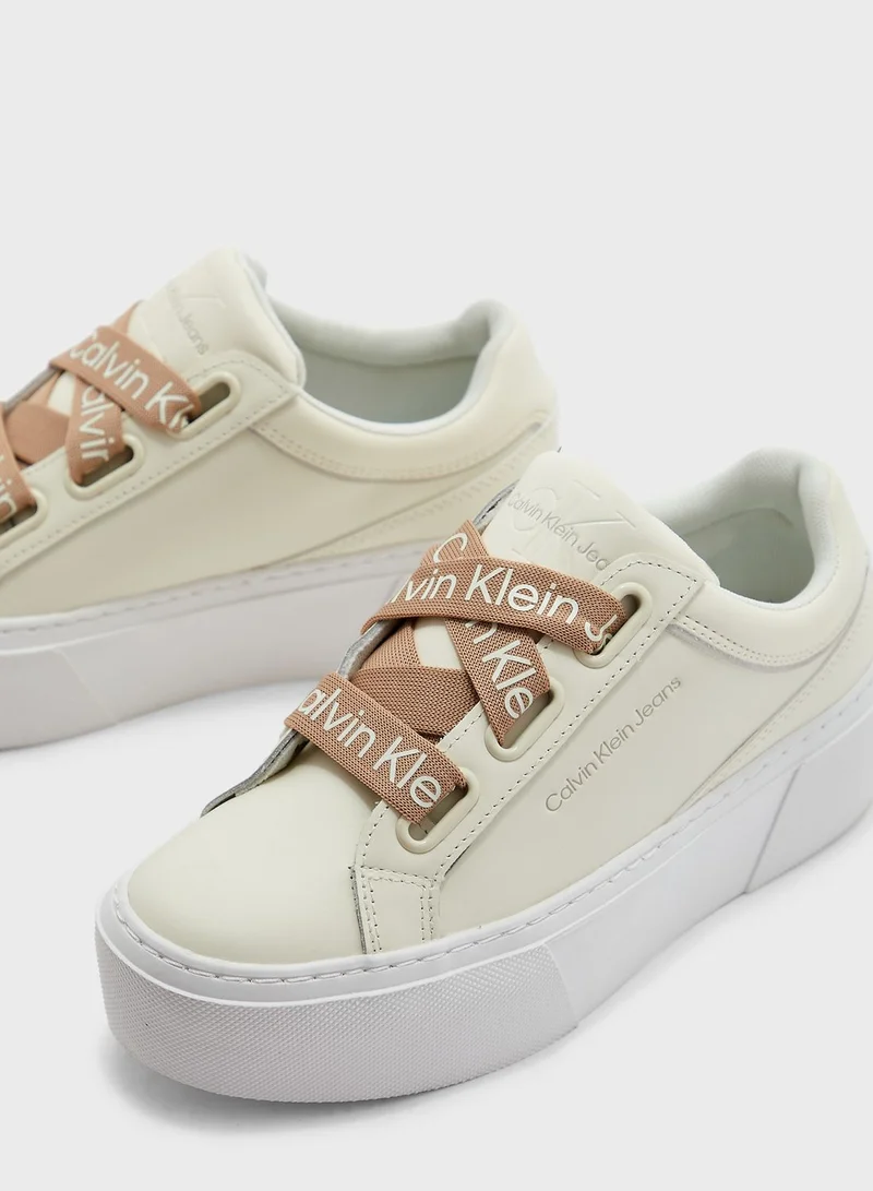 CALVIN KLEIN Flatform Lace Up Sneakers