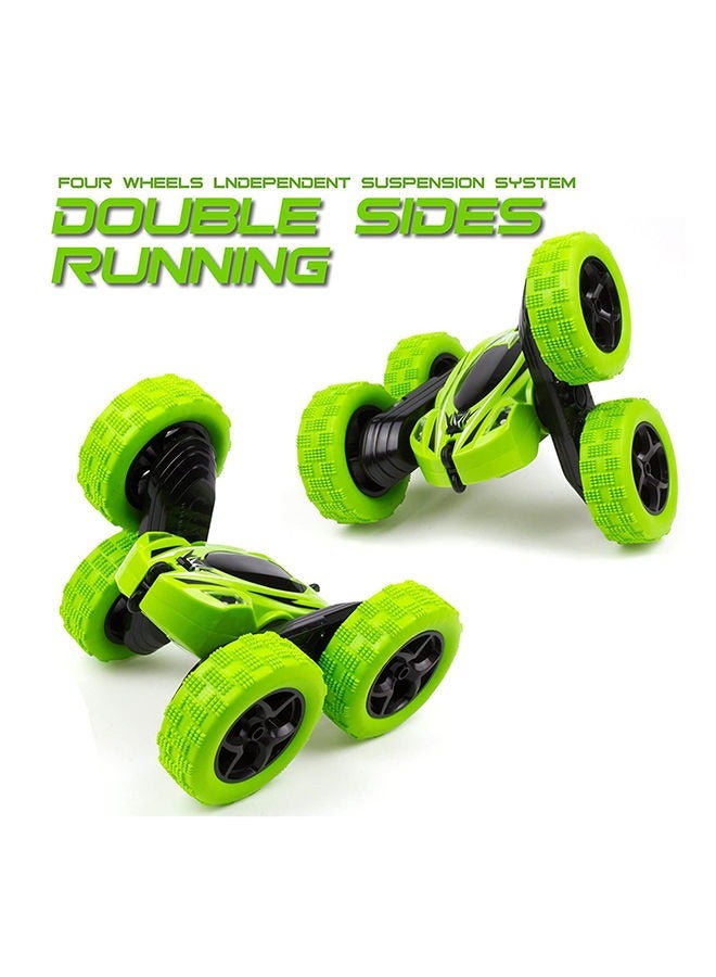 Remote Control Car for Kids 3-12 Years Old, Birthday Gift Toy for Boys Age 4 5 6 7 8, RC Car Stunt with Light 4WD Double Side Racing Vehicle 360° Flips for Girls Offroad Indoor Outdoor Sand Grass Garden Green - Image 5