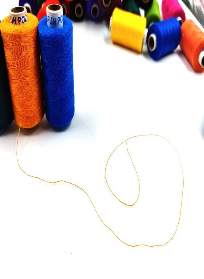 jasol 800 Meter Sewing Thread Pack of 25 Spools Multi Color Polyester Sewing Threads Stitching Thread - Image 3