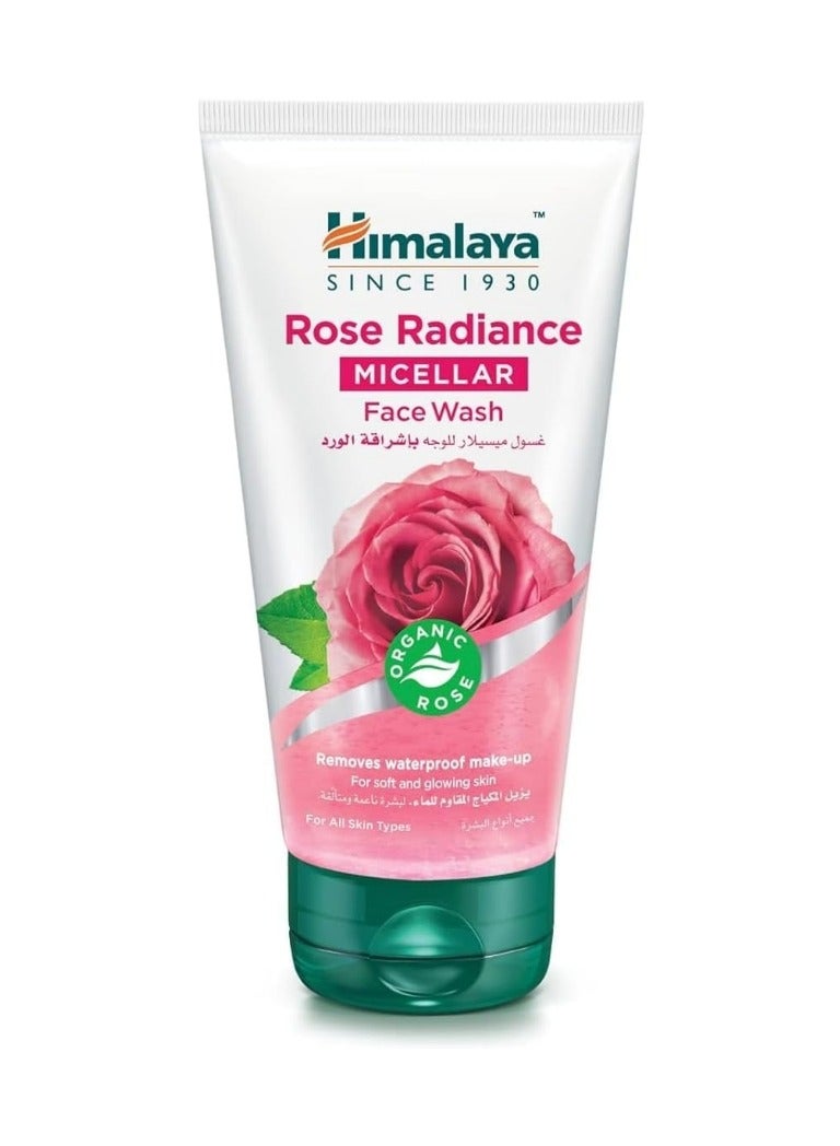 Rose Radiance Micellar Face Wash for Soft and Glowing Skin 150ml