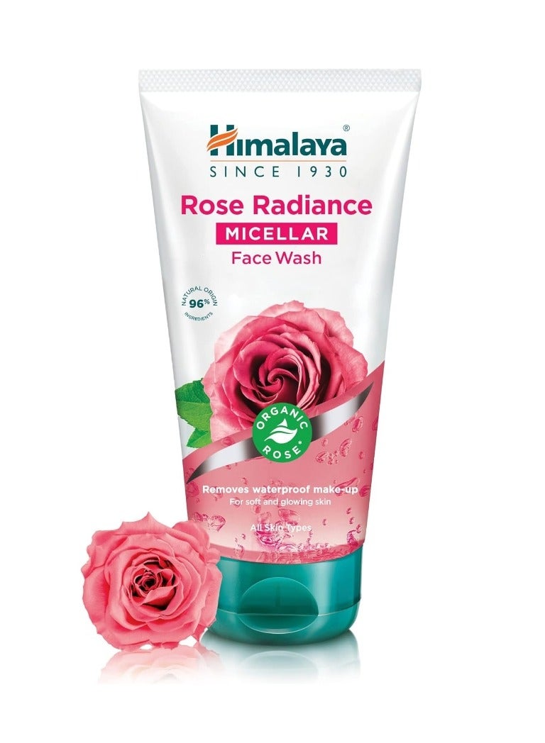 Rose Radiance Micellar Face Wash for Soft and Glowing Skin 150ml