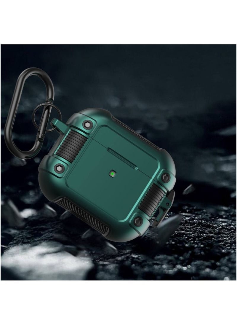 ACLIX Denk Airpods Anti-drop TPU Protective Case Bluetooth Earphone Case with Lock for AirPods 1/2/3/Pro  - Image 3