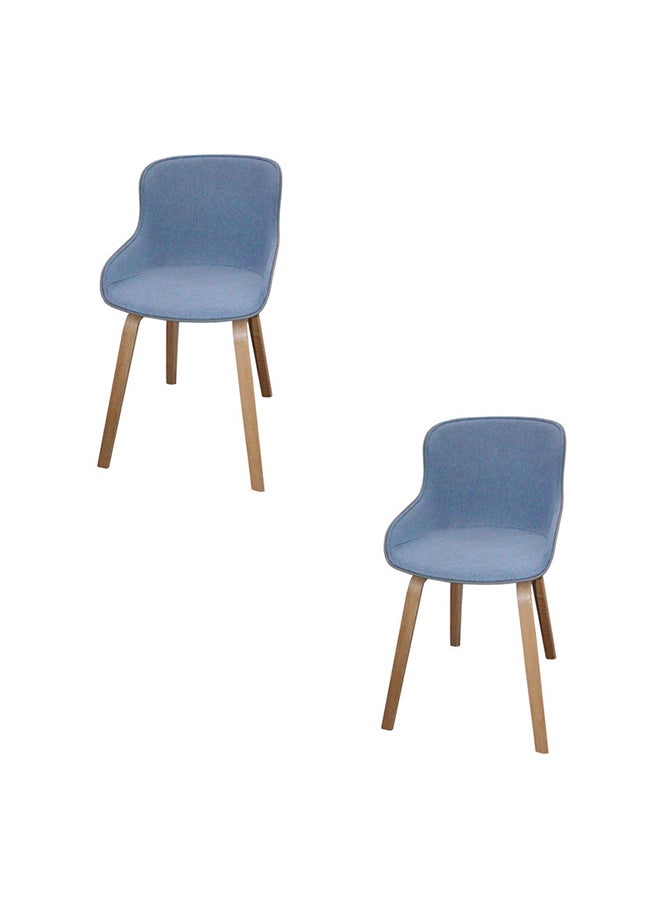 JILPHAR FURNITURE Jilphar Furniture Modern  Fabric Chair - 1277B set of 2pcs 