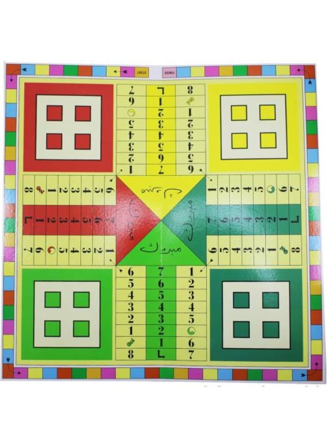 RONG FA Ludo & Snakes and Ladders Board Game Set for Ages 3+, Family Fun for Kids & Adults - Image 5